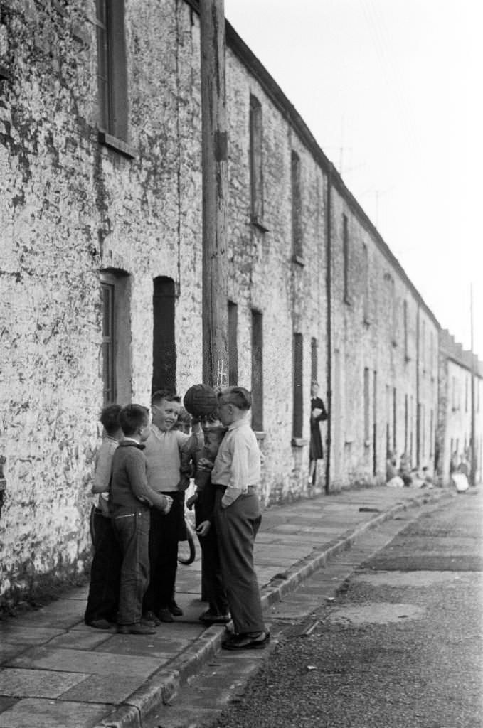 Ebbw Vale, Blaenau Gwent, Wales, September 1960.