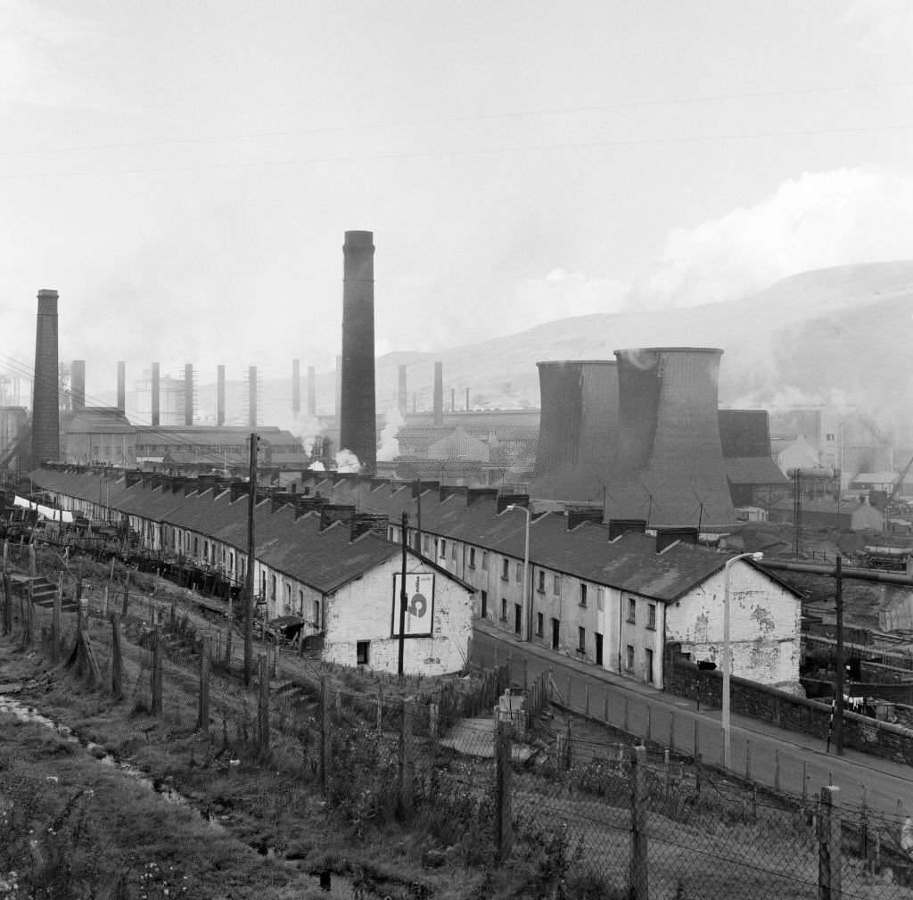 Tredegar, Blaenau Gwent, Wales. Located within the historic boundaries of Monmouthshire, September 1960.