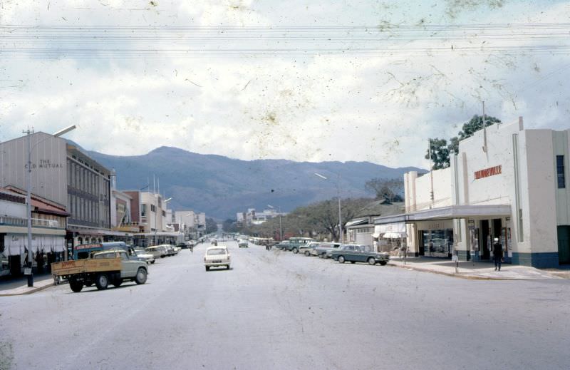 Main Street, Umtali (now Mutare), September 20, 1968