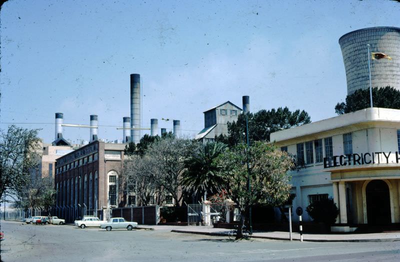 Power Station, Bulawayo, Rhodesia, (now Zimbabwe), September 9, 1968