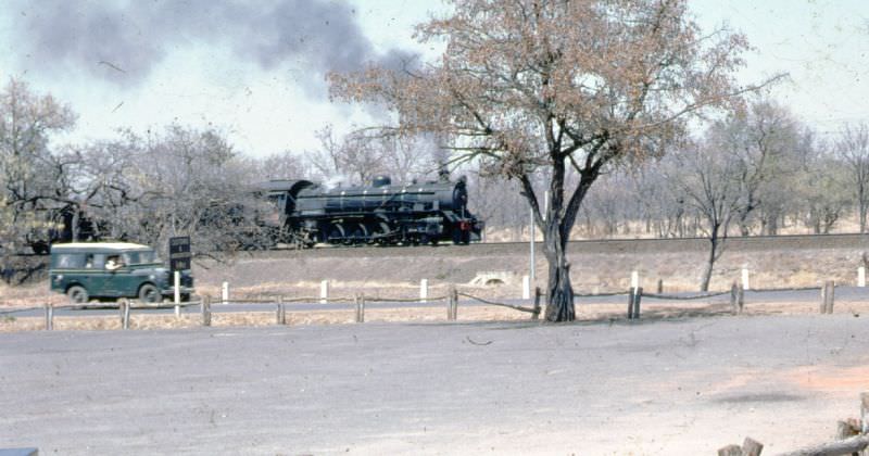 Train heading for Zambia, September 12, 1968