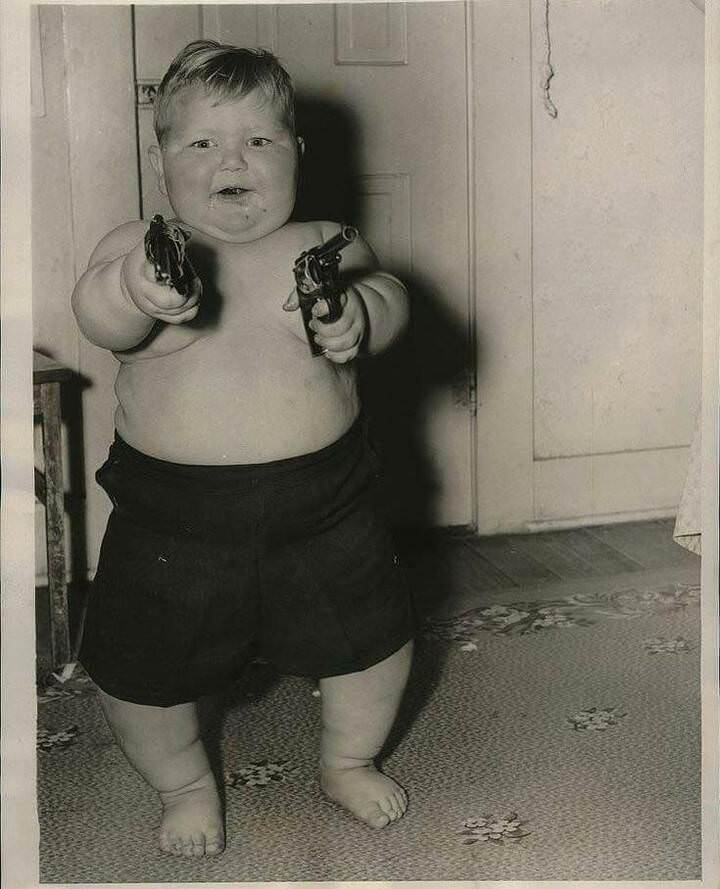 Serial Killer John Wayne Gacy As An Infant