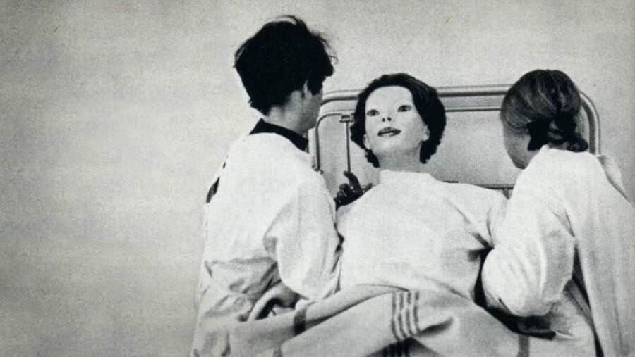 The Expressionless Face Of A Waxwork Dummy