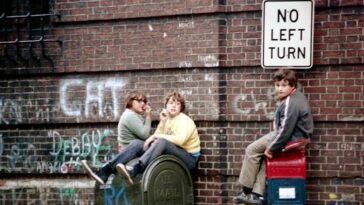 Boston Children Playing 1970s