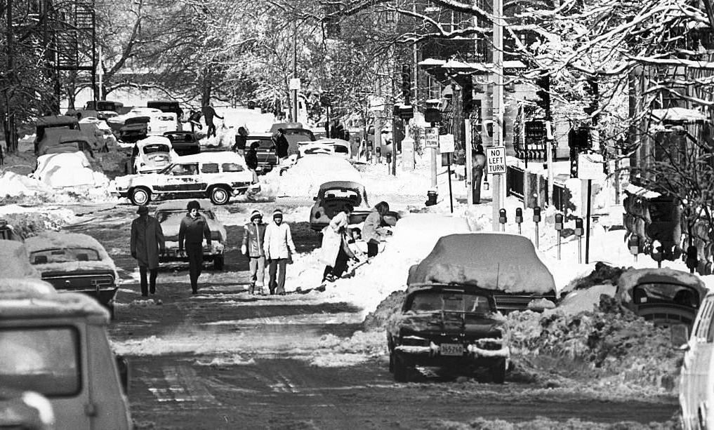 Boston Snow Early 20th Century