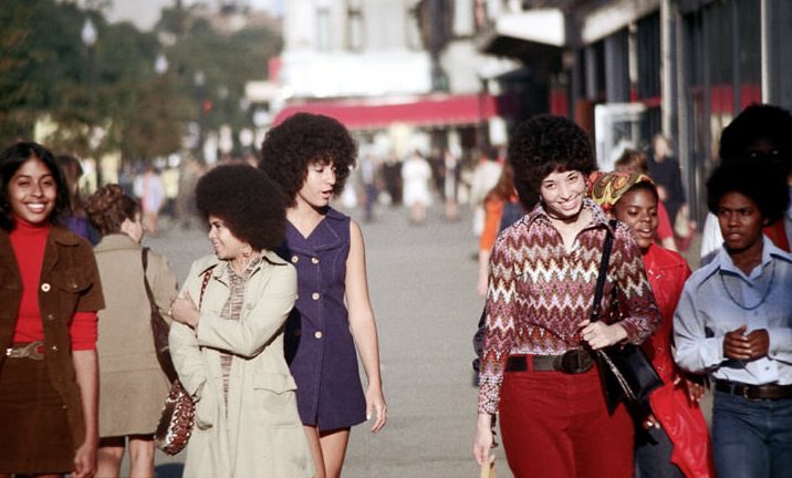 Boston Summer Street Fashion early 1970s