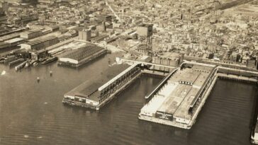 Boston aerial photos 1920s