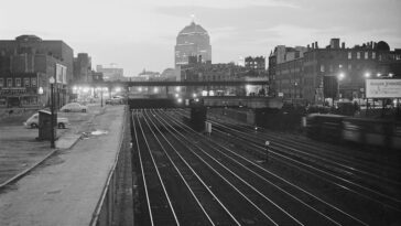 Boston railroads early 20th Century