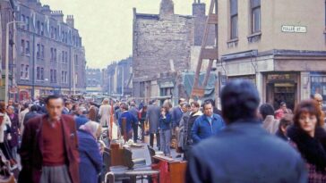 Cheshire Street Market London 1973