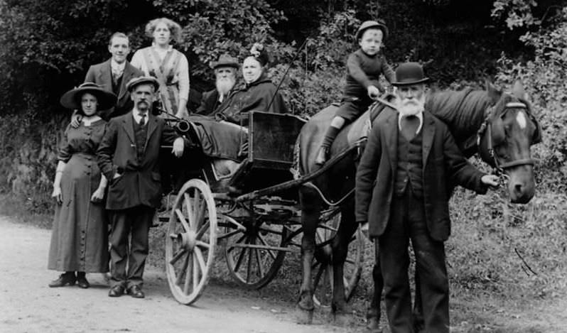 Cilgerran West Wales 1900s