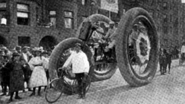 Giant Mechanical Tricycle 1896