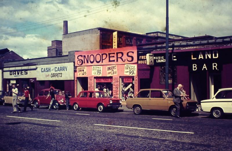 Glasgow Streets 1976