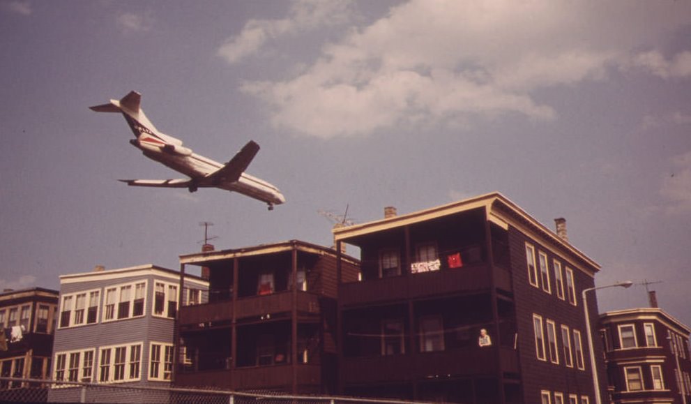 Logan International Airport Boston 1970s