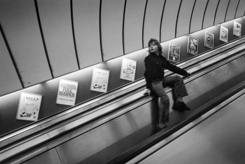 London Underground life 1970s