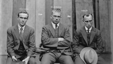 Mugshots 1920s South Wales Police