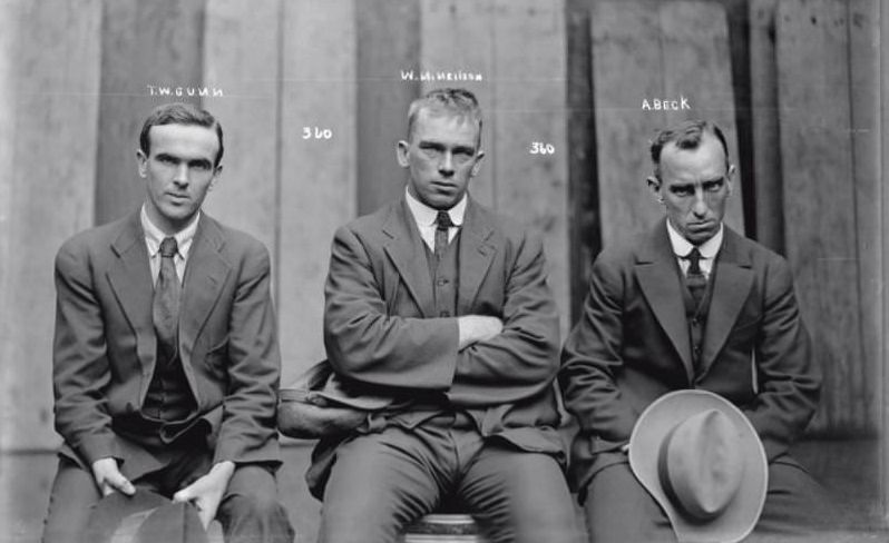 Mugshots 1920s South Wales Police