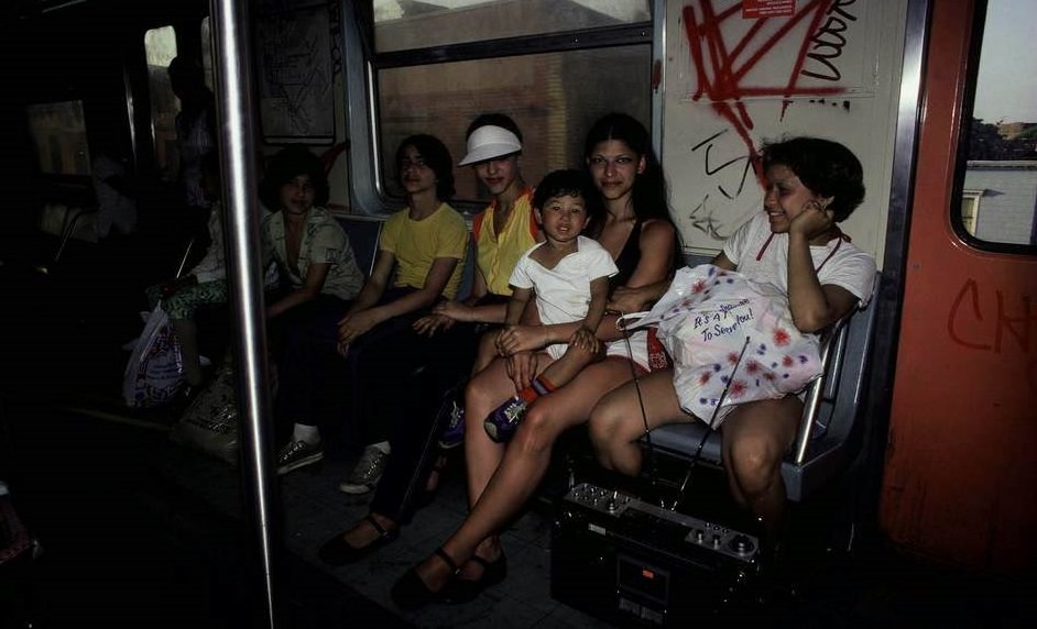 New York City Subway 1980s by Bruce Davidson
