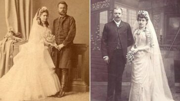 Victorian Couples on Wedding Day