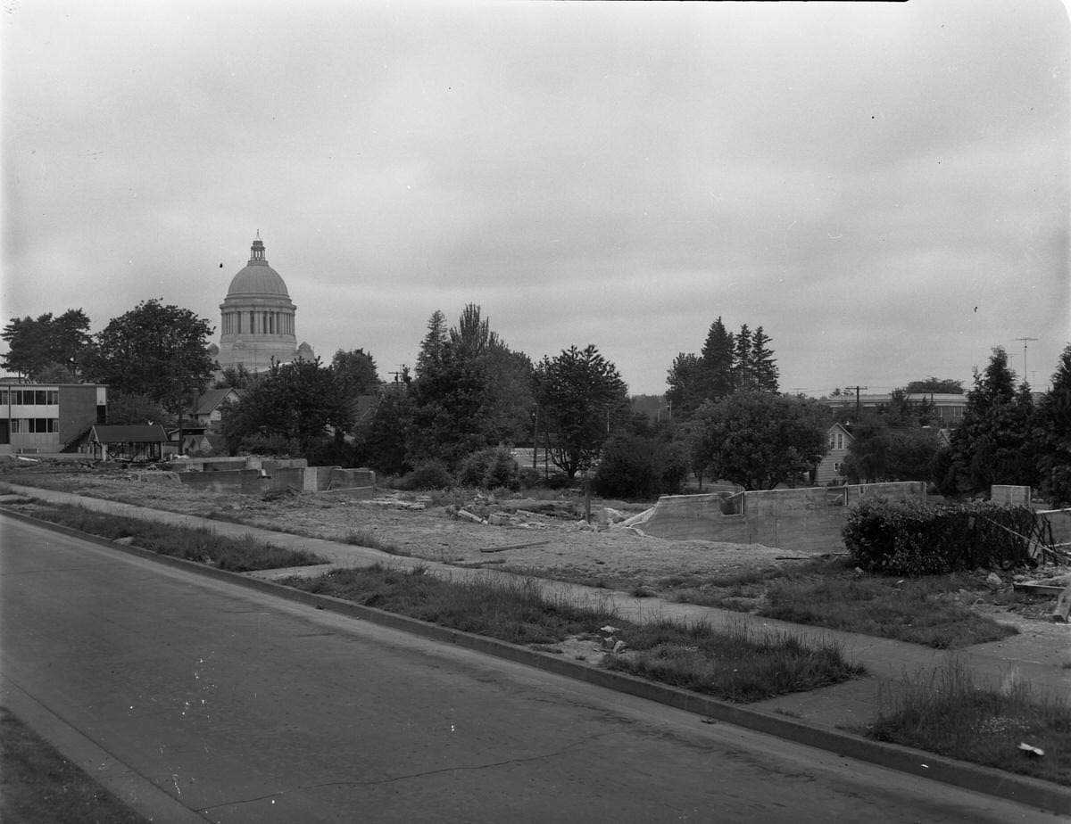 Employment Security Building construction, 1960