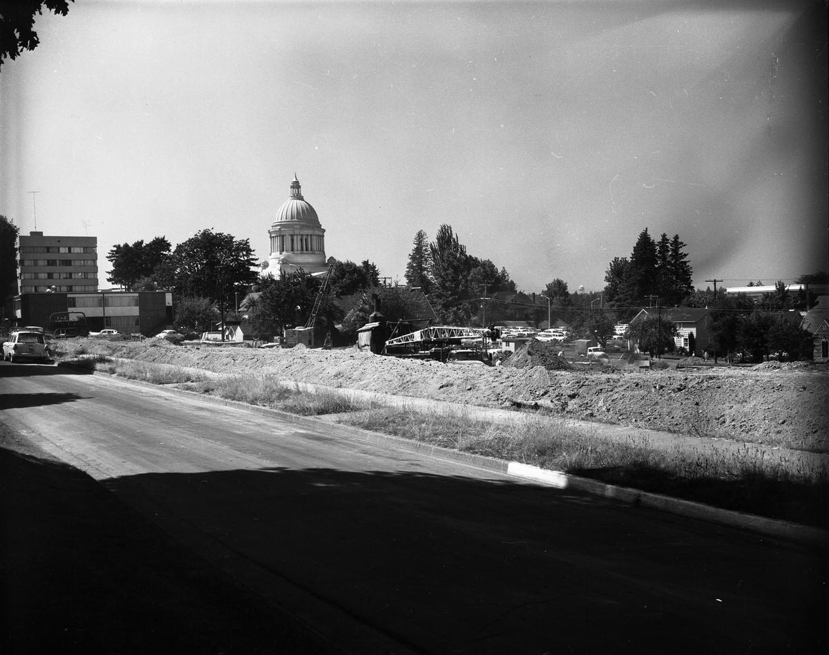 Employment Security Building construction, 1960