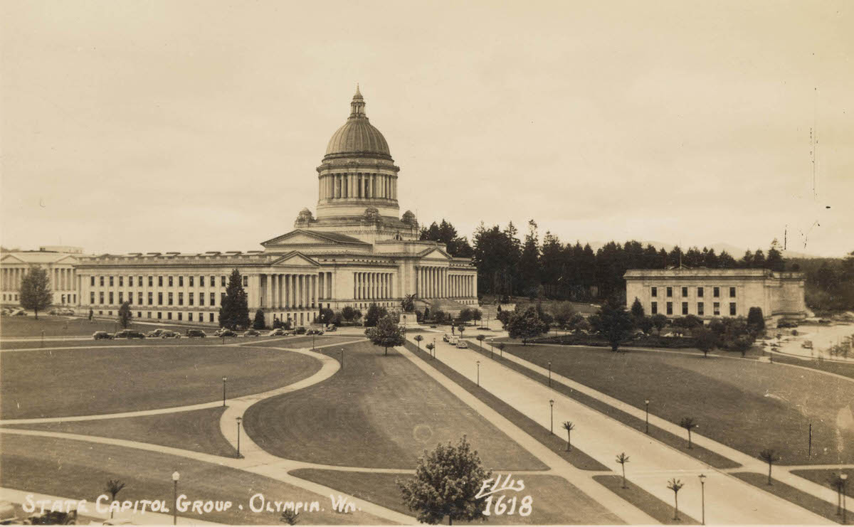 State Capitol group, Olympia, 1920s