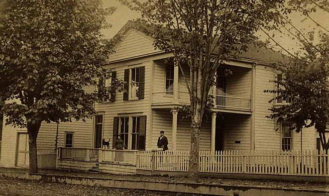 Robert and Abbie Stuart house, Olympia, 1890s
