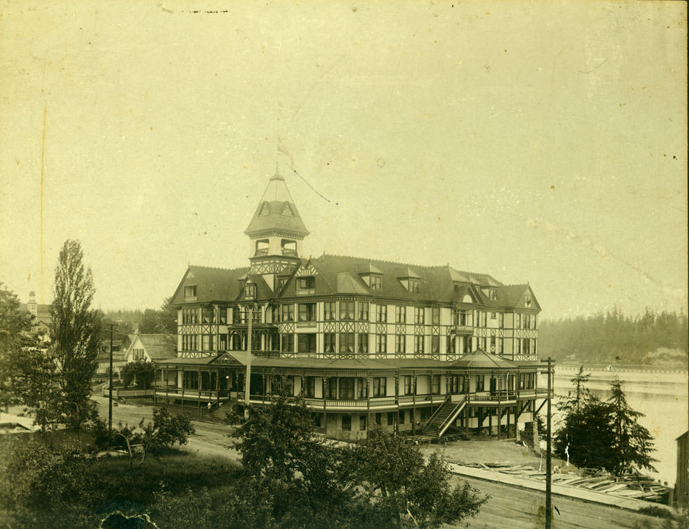 Old Olympia Hotel, Olympia, 1899