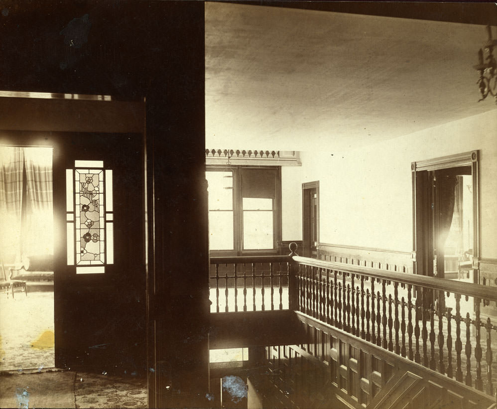 Upstairs at Olympia Theater, 1896