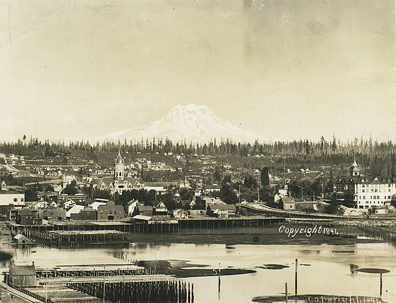 View of Olympia from West Side, 1894