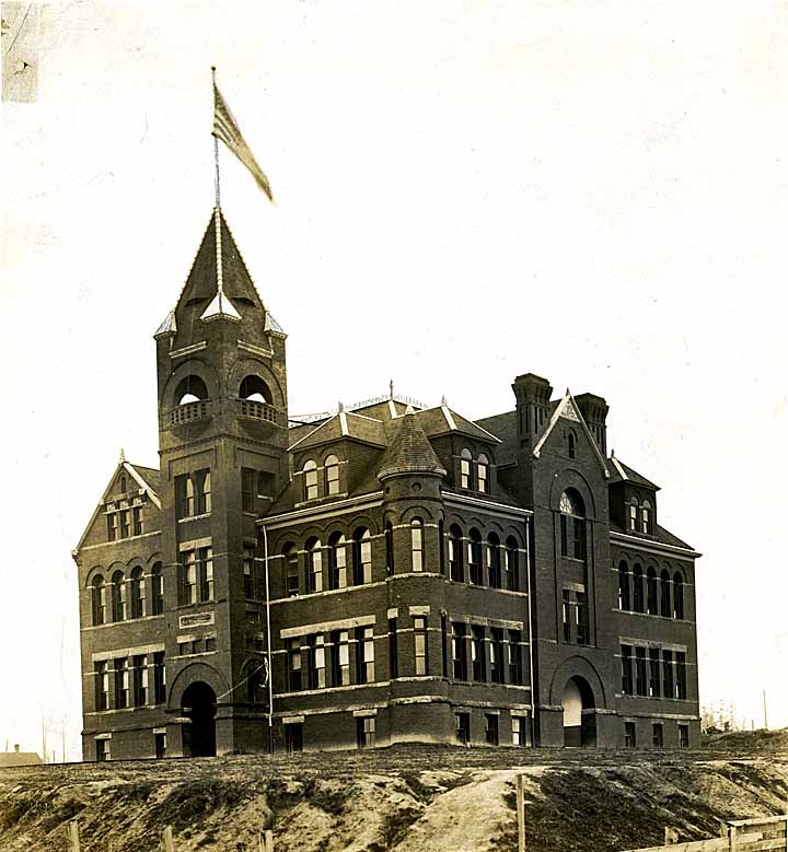Original Lincoln School, Olympia, 1898