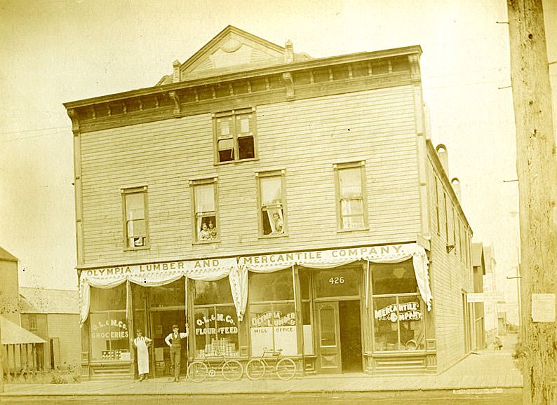 Olympia Lumber and Mercantile, 1895