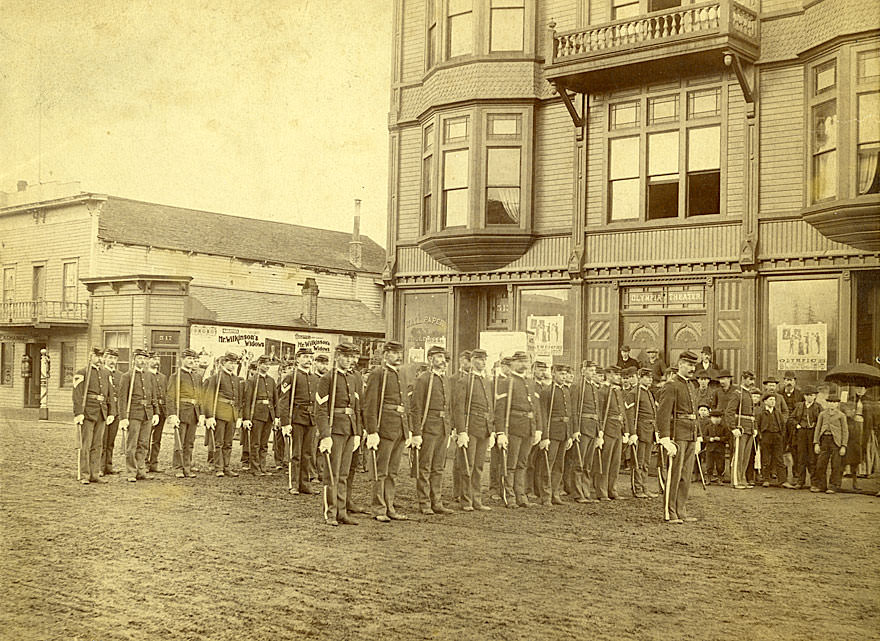 National Guard of Washington, 1892