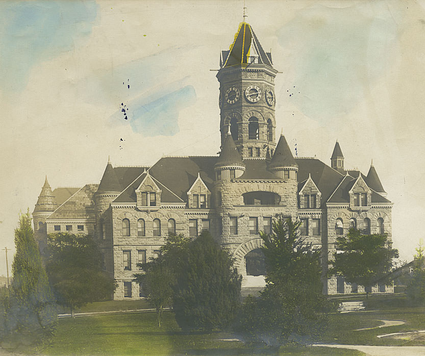 Old State Capitol Building in Olympia, 1910s