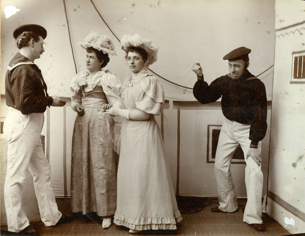 Publicity Photo for HMS Pinafore, 1893