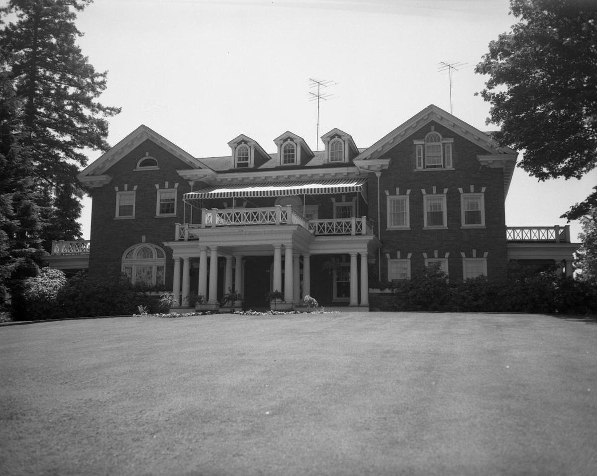 Governor's Mansion, Olympia, 1968