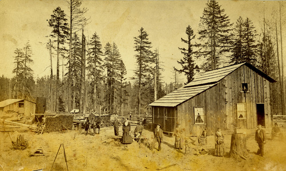 Waddle Home on Pattison Lake, 1898