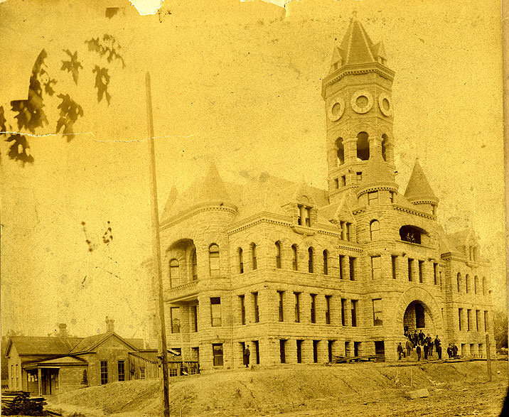 Thurston County Courthouse, Olympia, 1892
