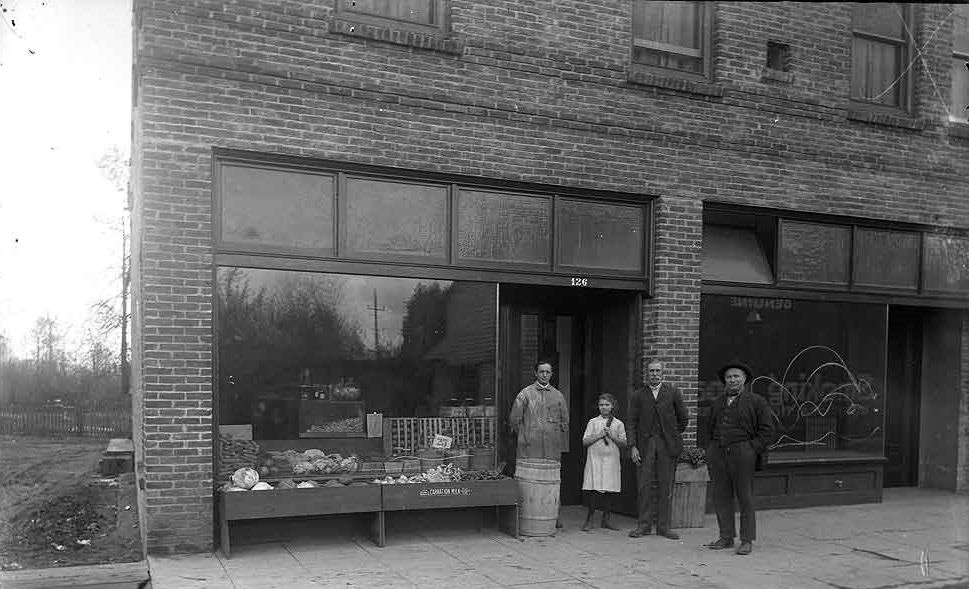 Grocery Store, Olympia, 1914
