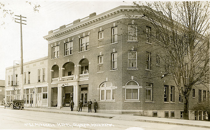 Mitchell Hotel, Olympia, Washington, 1912