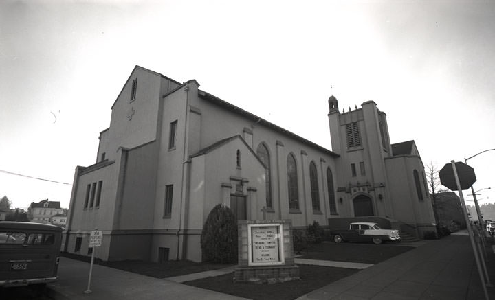 Free Methodist church, Olympia, 1961
