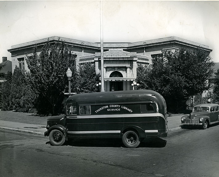 Thurston County Library Service bookmobile, Olympia