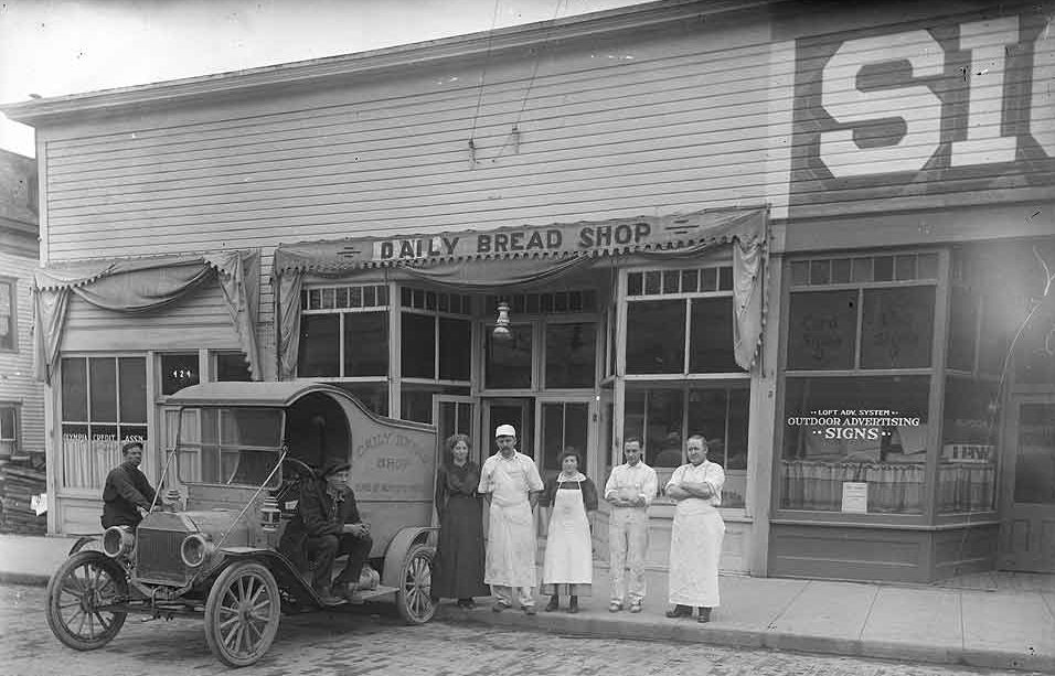 Daily Bread Shop, Olympia, 1914