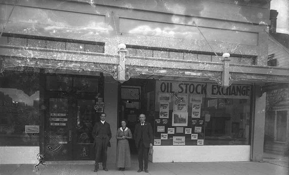 Oil Stock Exchange, Olympia, 1914