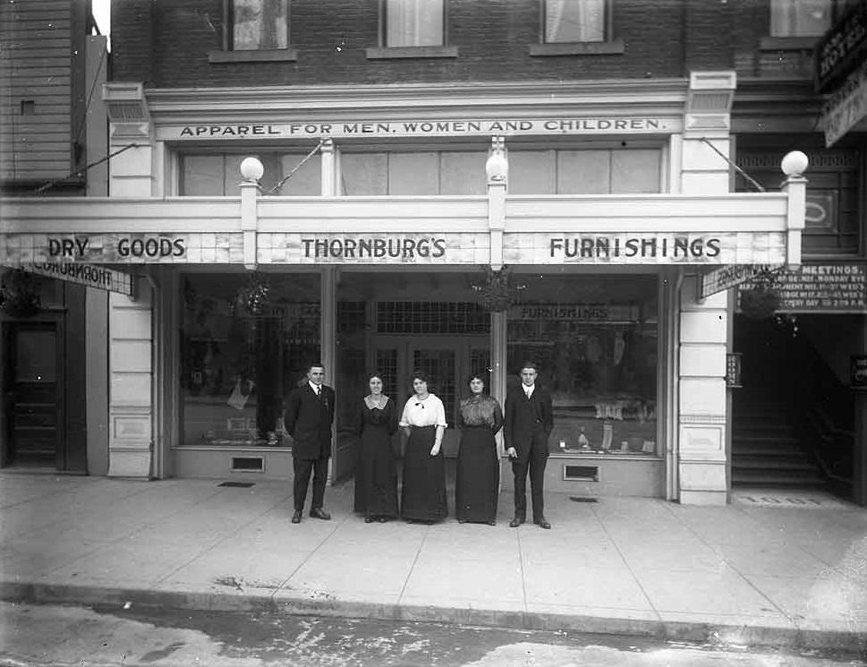 Thornburg's Furnishings, Olympia, 1914