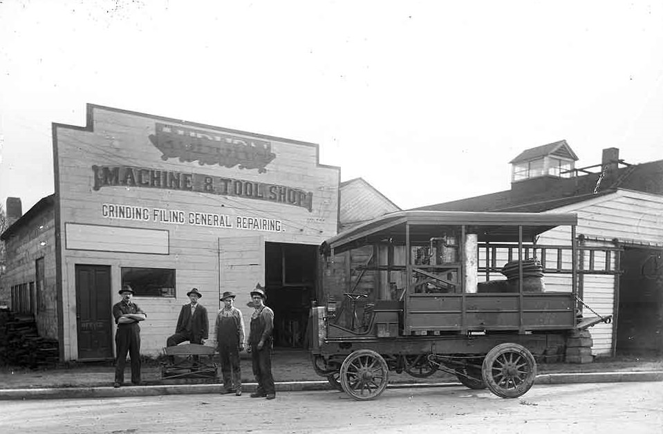 Auburn Machine & Tool Shop, Olympia, 1914