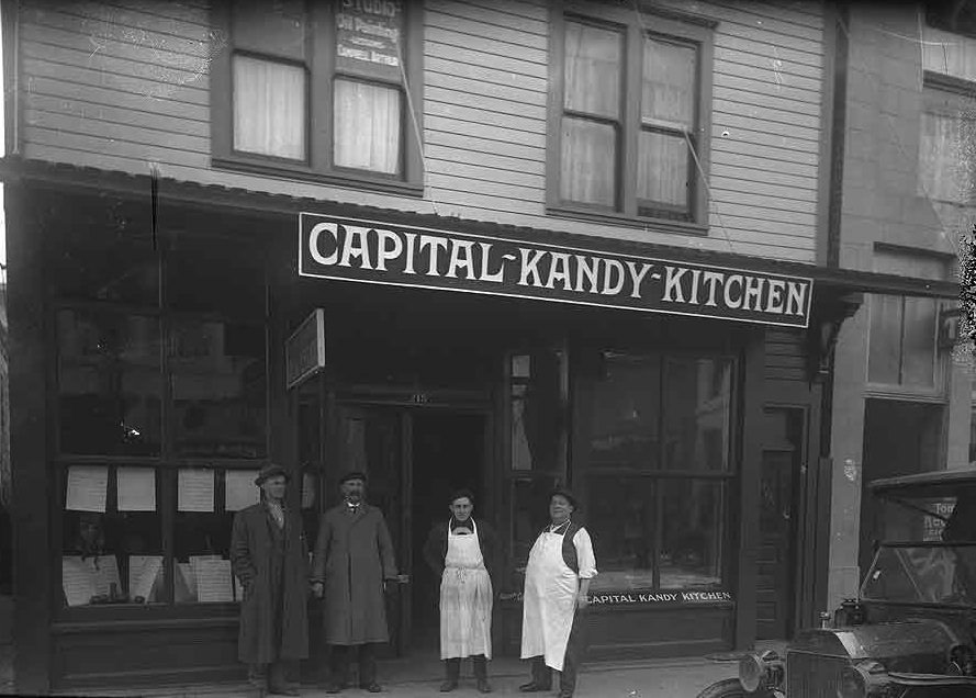 Capital Kandy Kitchen, Olympia, 1914