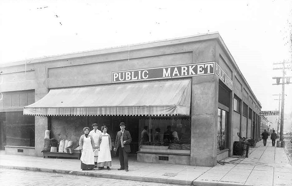 Public Market, Olympia, 1914