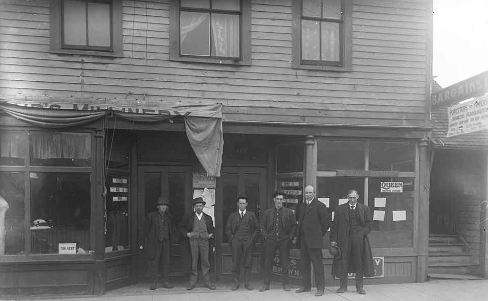 Otis & Brown Insurance Agency, 422 Washington Street, Olympia, 1914