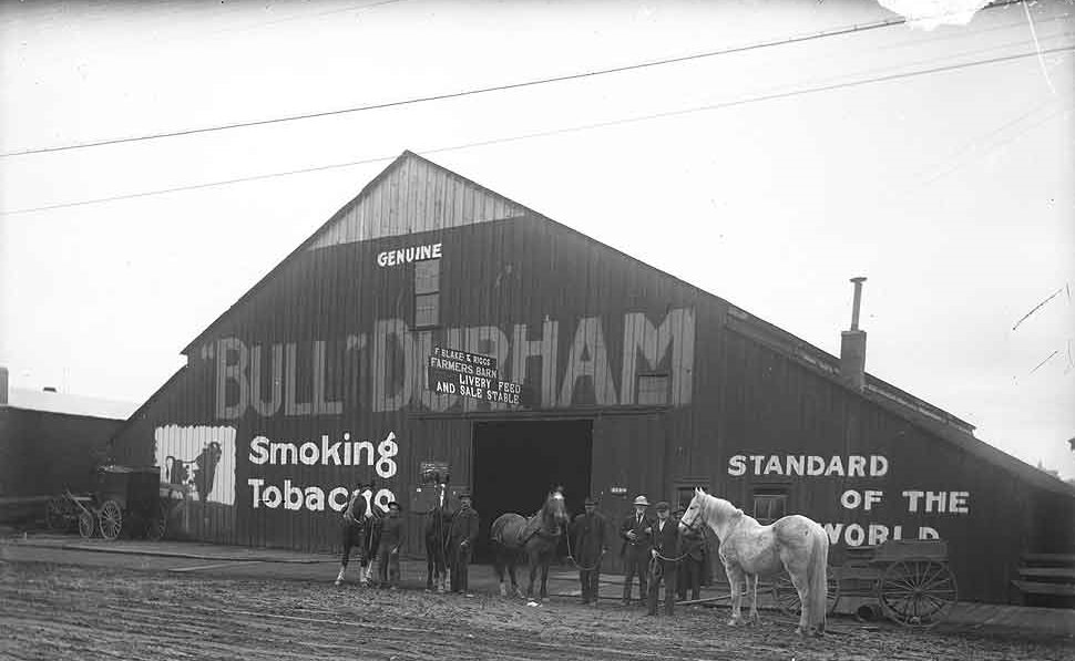 Blake & Riggs Farmers Barn and Livery, 313 W 4th, Olympia, 1914