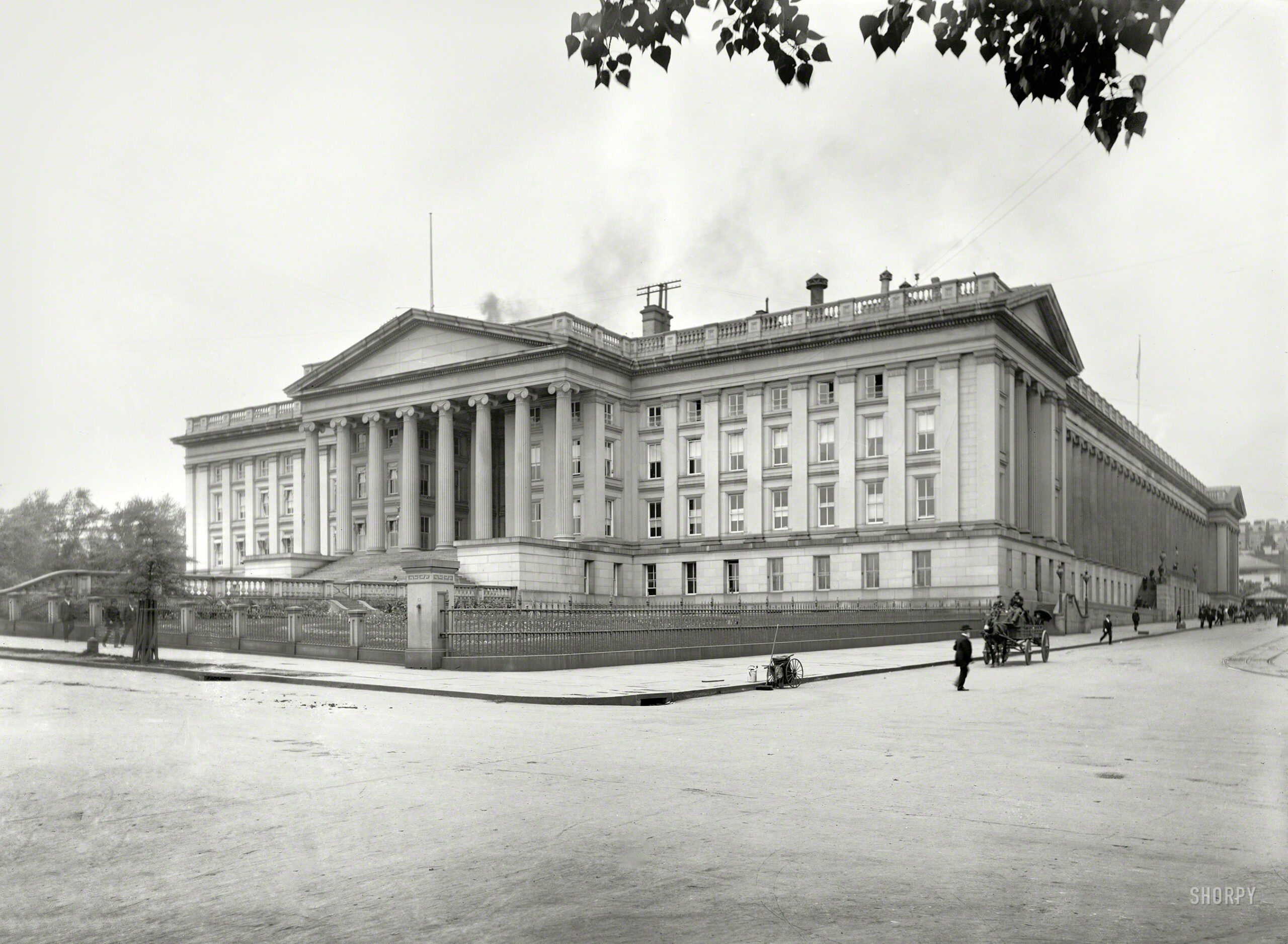 U.S. Treasury building, Washington, D.C., 1897